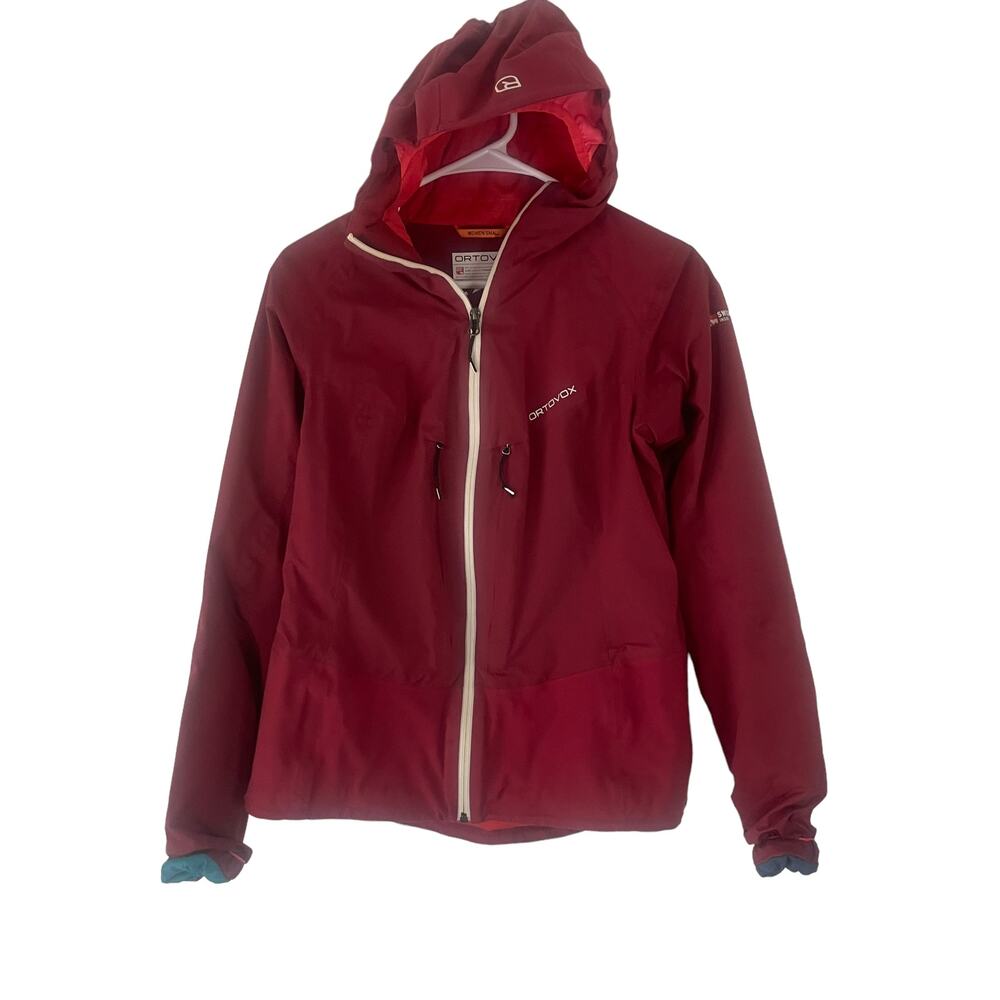 Ortovox Women's Size Small Red Swisswool Leone Jacket